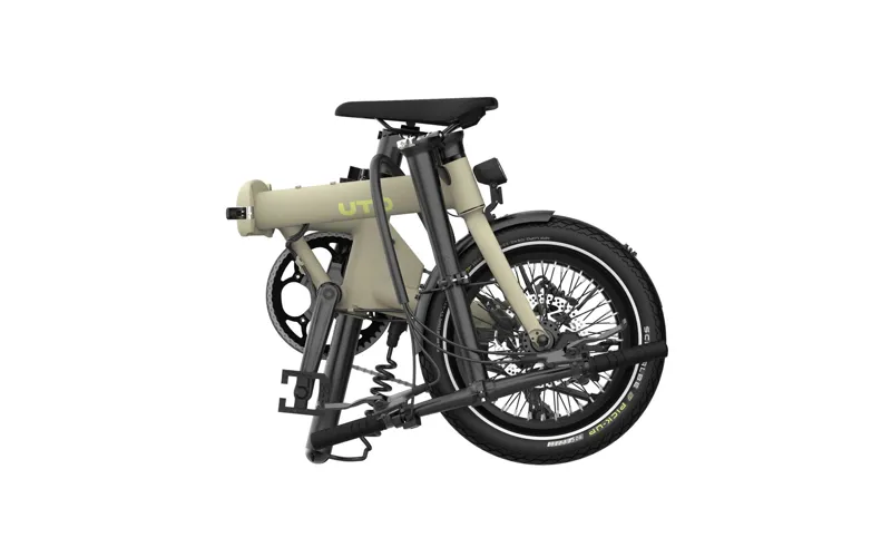 UTO Morning OG16 / 16inch wheel Folding Electric Bike / Desert Sand