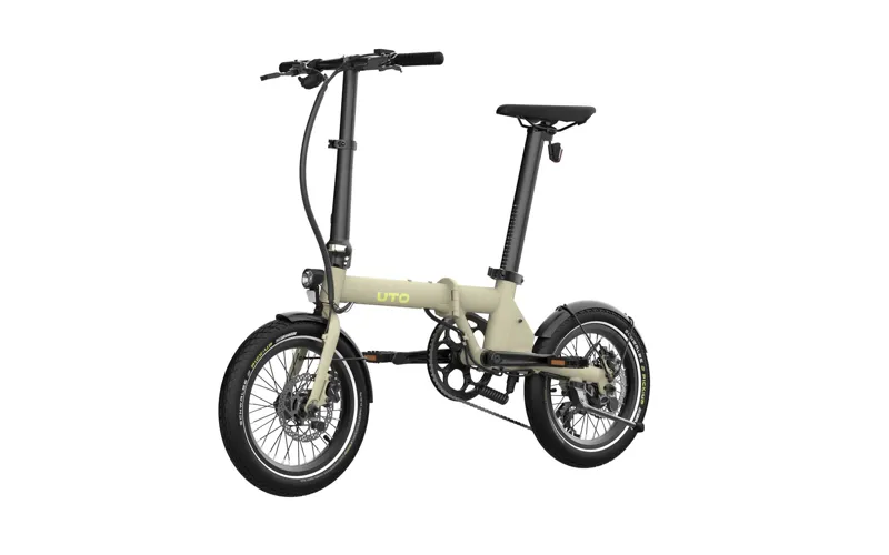 UTO Morning OG16 / 16inch wheel Folding Electric Bike / Desert Sand-2