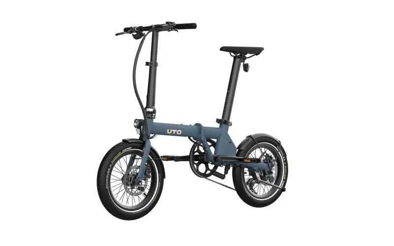 UTO Morning OG16 / 16inch wheel Folding Electric Bike / Ocean Blue-2
