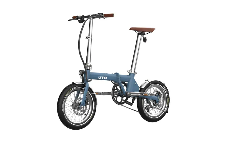 UTO Morning OG16 / 16inch wheel Folding Electric Bike / Satin Blue-2