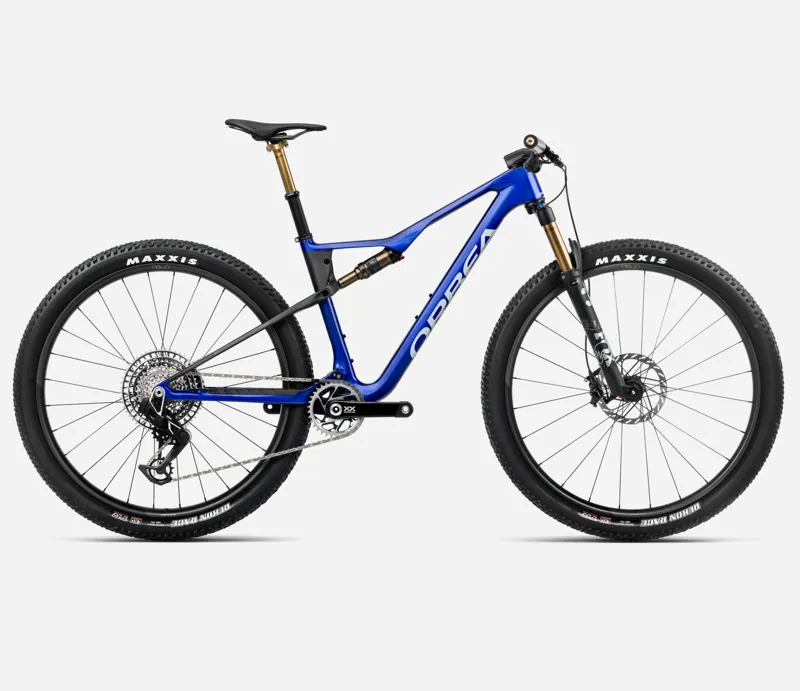 2025 Orbea Oiz M-LTD - Full Suspension Mountain Bike - Cobalt Blue / Carbon Raw