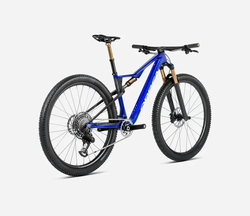 2025 Orbea Oiz M-LTD - Full Suspension Mountain Bike - Cobalt Blue / Carbon Raw-2