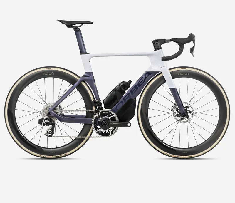 2025 Orbea Orca Aero M11e-LTD - Carbon Aero Road Bike - Tanzanite / Lilac Matt / Lilac Gloss