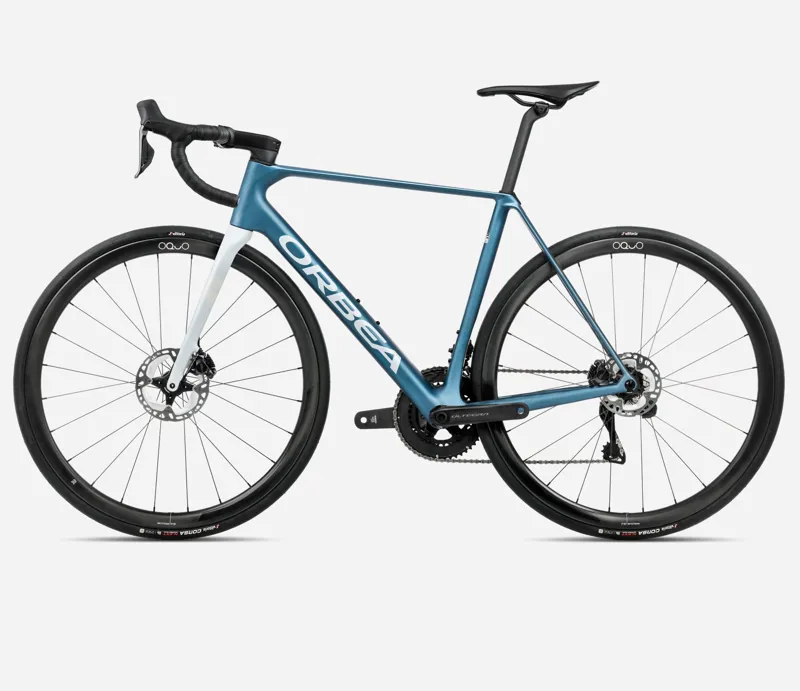 2025 Orbea Orca M20i-Team - Road Bike - Slate Blue / Halo Silver-1