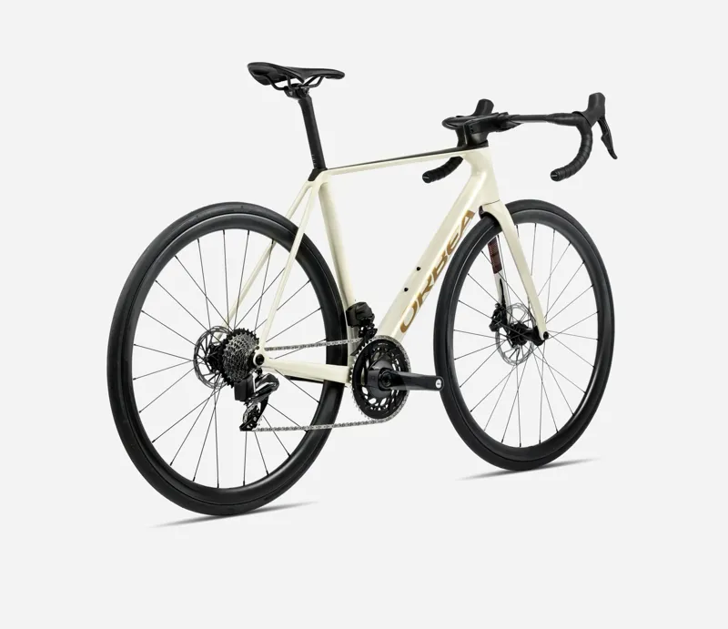 2025 Orbea Orca M20i-Team - Road Bike - Ivory White/Burgundy/Vulcano-3