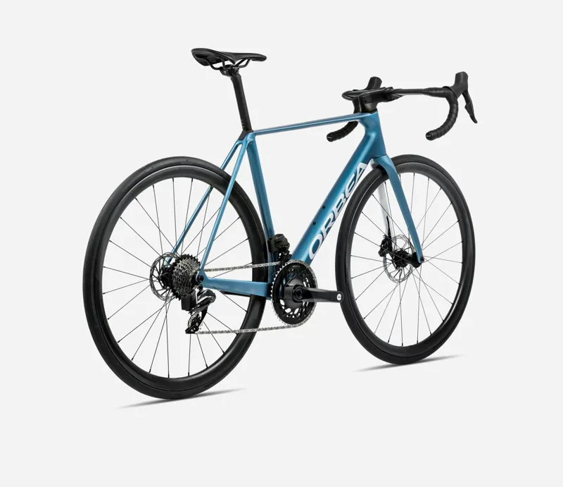 2025 Orbea Orca M35i - Carbon Road Bike - Slate Blue / Halo Silver Matt-3