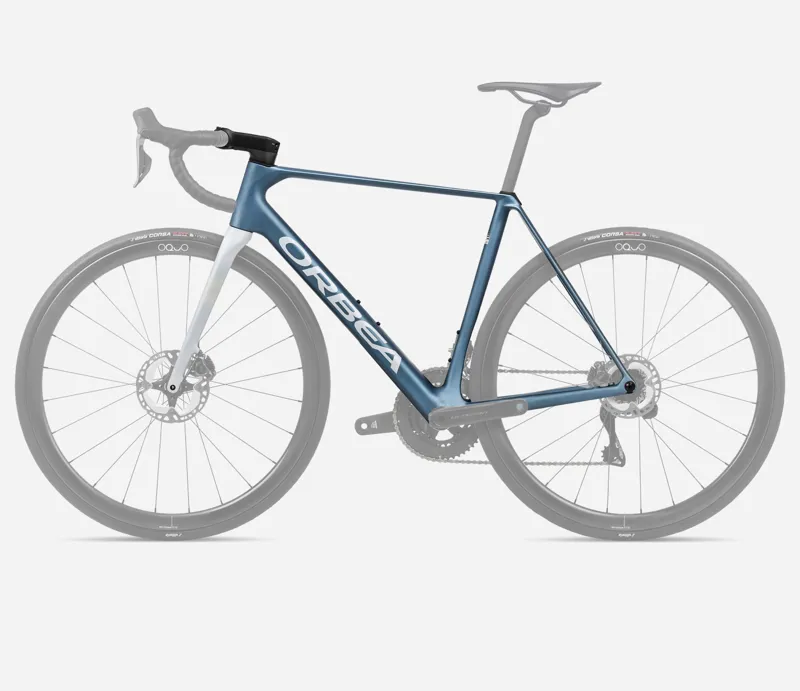 2025 Orbea Orca OMR Frame - Blue / Halo Silver Matt-1