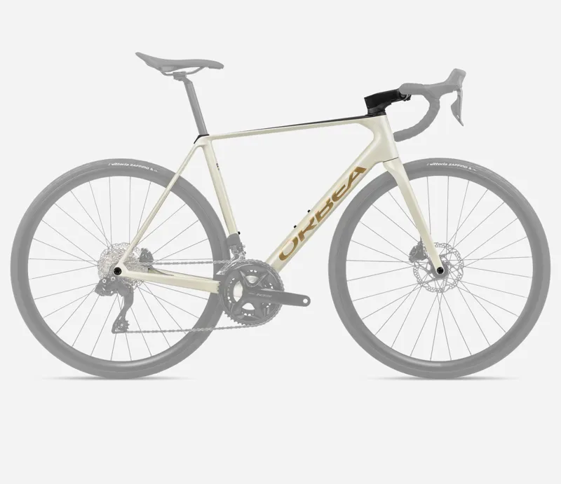 2025 Orbea Orca OMR Frame - Ivory White / Burgundy / Vulcano Matt