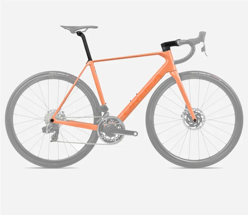 2025 Orbea Orca Omx Frame - Orange Cloud Matt / Stone Blue Matt