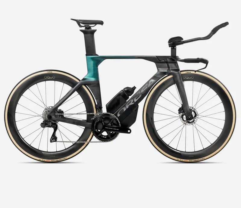 2025 Orbea Ordu M10i-Ltd Triathlon Bike - Diamond Carbon View / Evasion Green