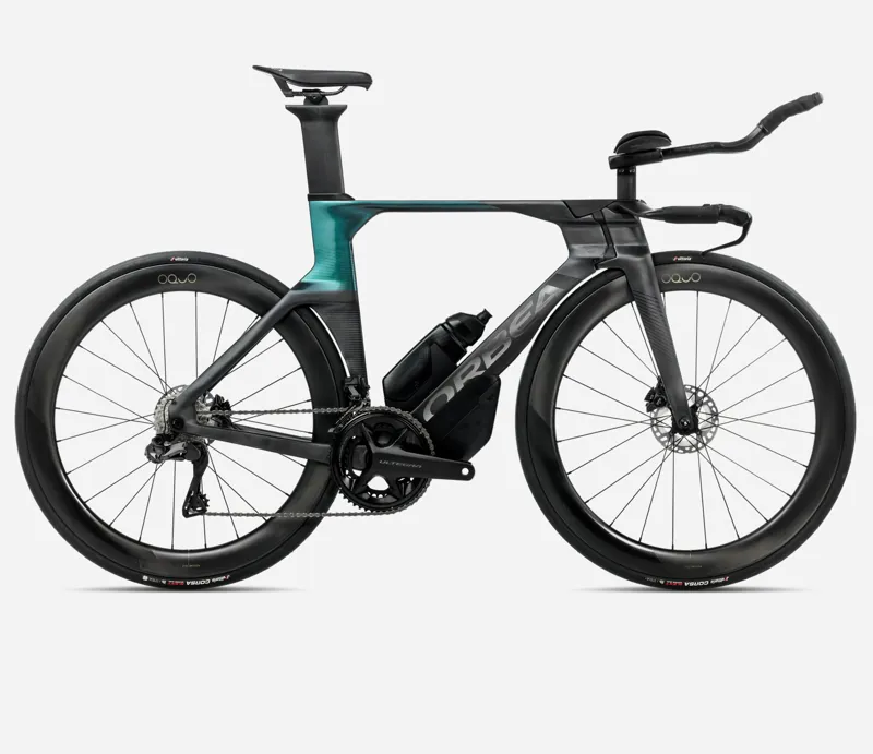 2025 Orbea Ordu M20i-Ltd Triathlon Bike - Diamond Carbon View / Evasion Green