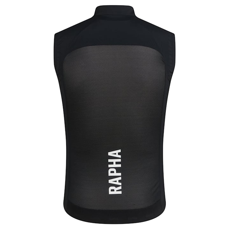 Rapha Pro Team Lightweight Gilet - Black / White-1