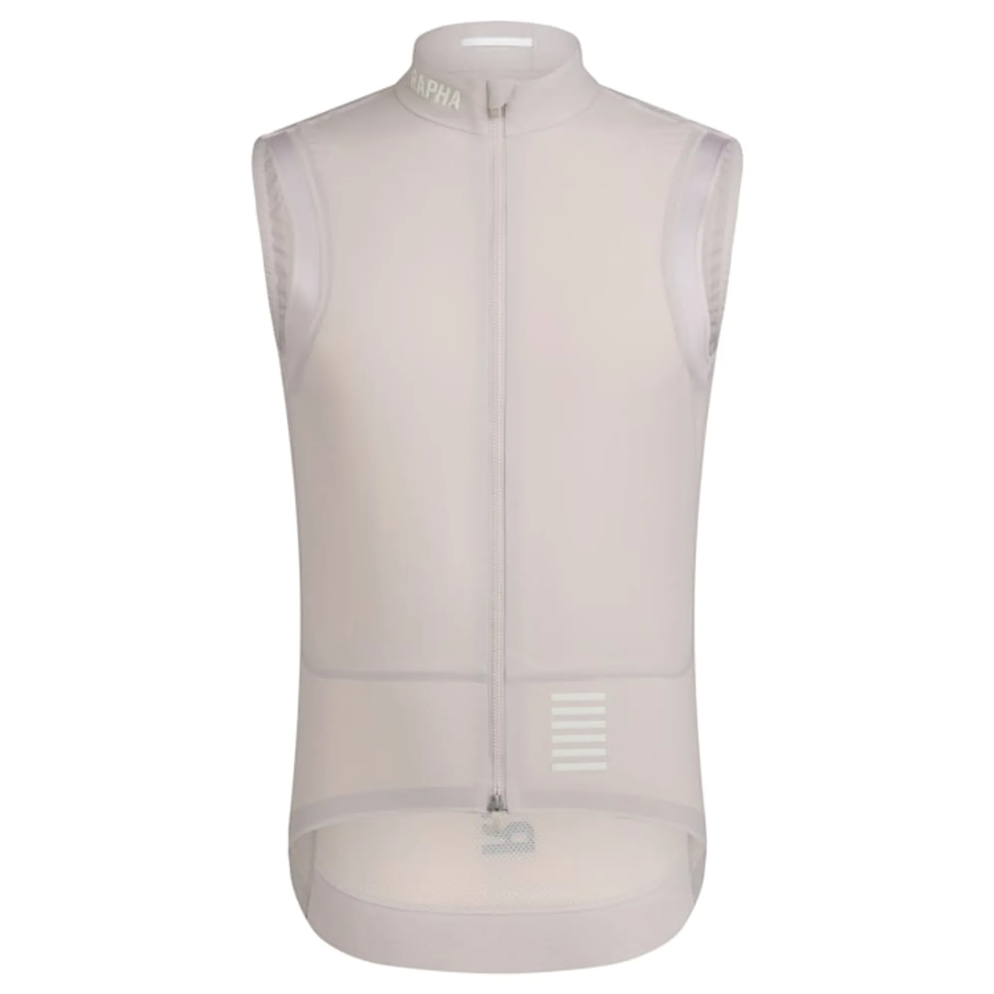 Rapha Pro Team Lightweight Gilet - Silver Gray / White Alyssum Rapha Pro Team Lightweight Gilet - Silver Gray / White Alyssum