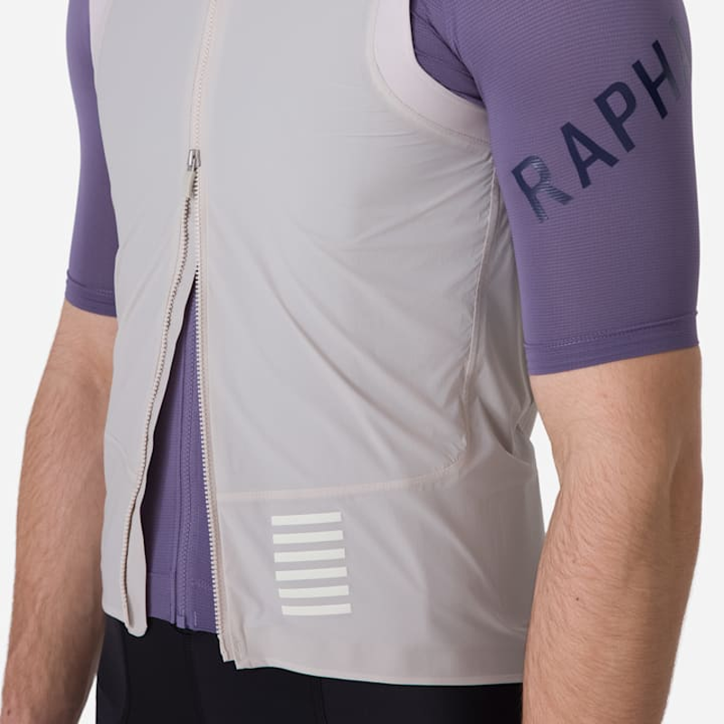 Rapha proteam ライトウェイトジレ Sサイズ ネイビー（Rapha Pro