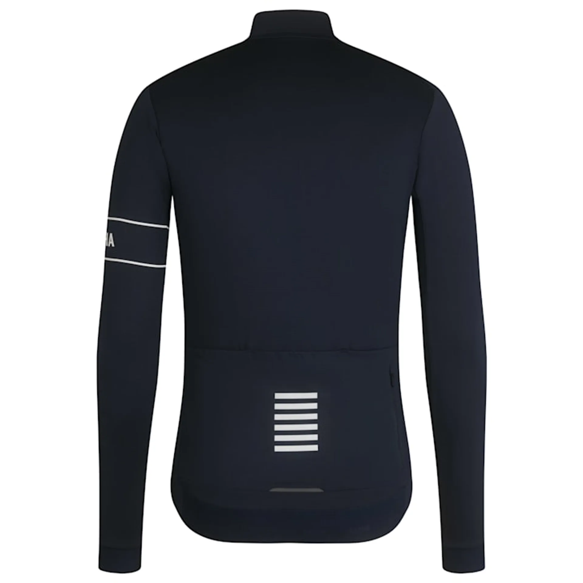 Rapha Pro Team Long Sleeve Thermal Jersey - Dark Navy / White