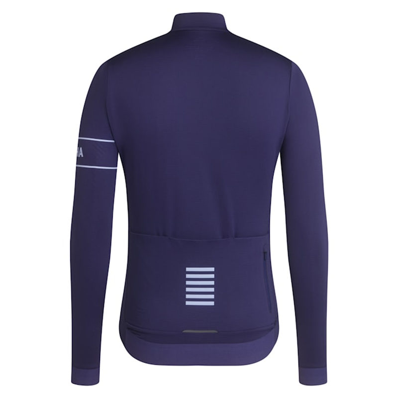 Rapha Pro Team Long Sleeve Thermal Jersey - Eclipse / Aleutain-1