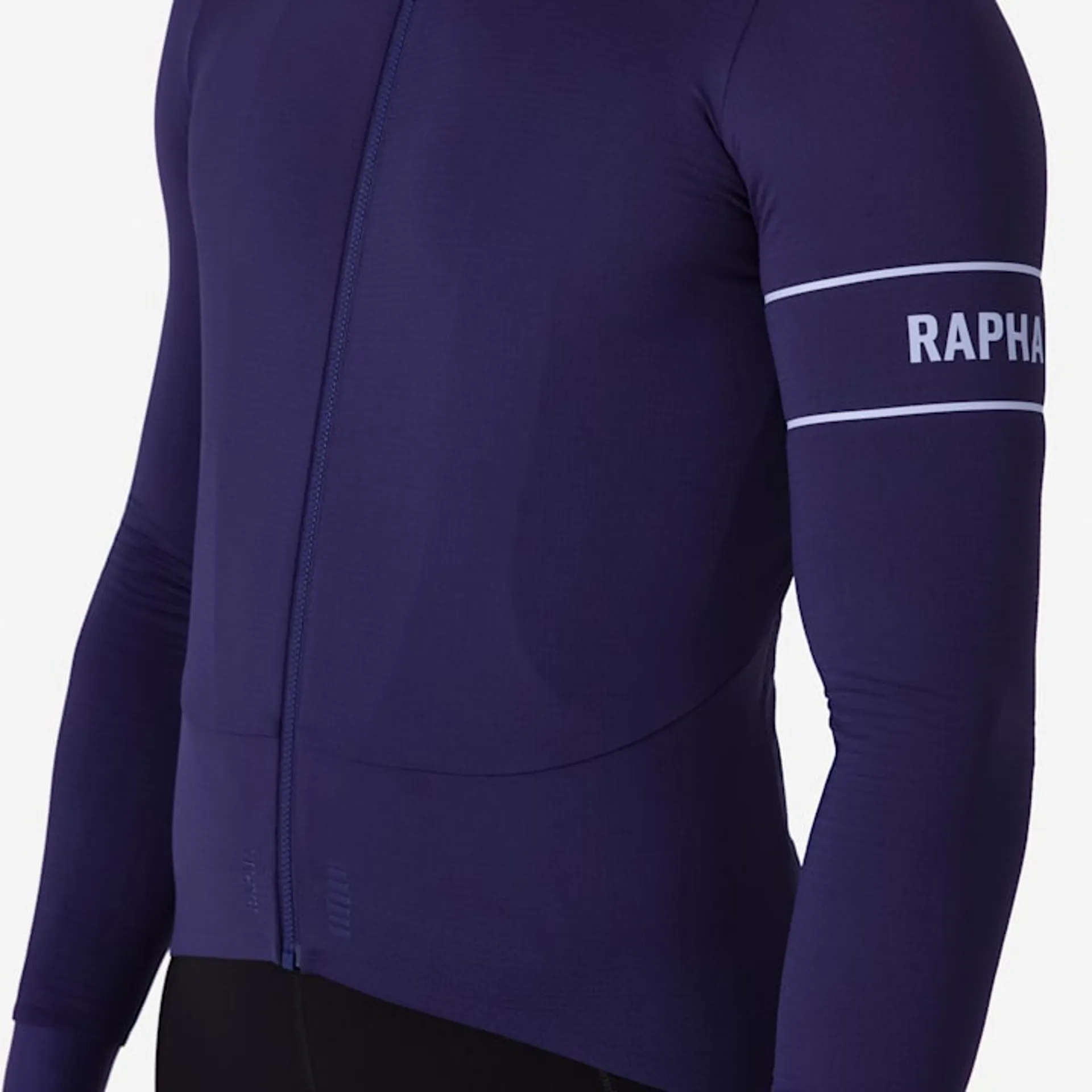 Rapha Pro Team Long Sleeve Thermal Jersey - Eclipse / Aleutain