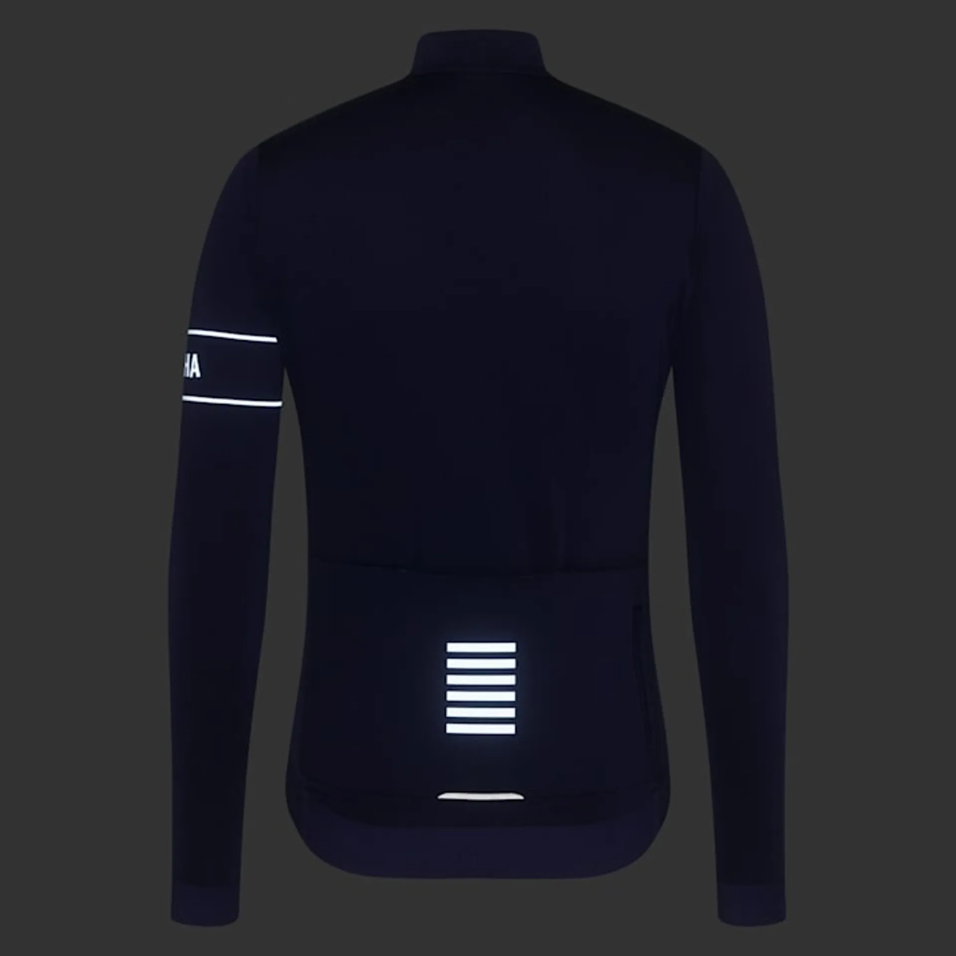 Rapha Pro Team Long Sleeve Thermal Jersey - Eclipse / Aleutain