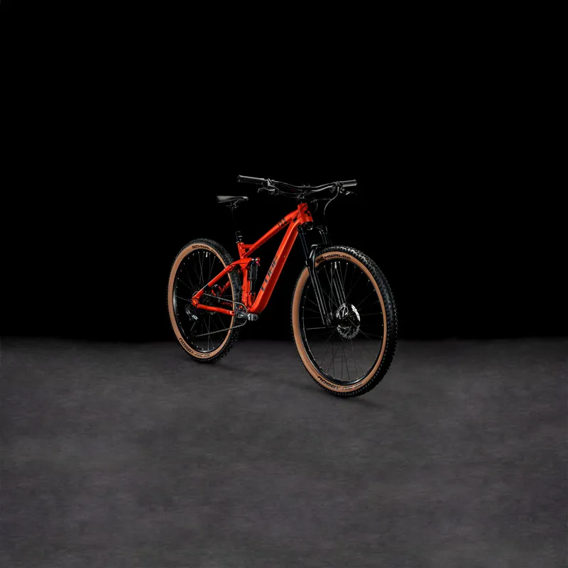 2023 Cube Stereo 120 Pro - Full Suspension - Fire Orange / Black-1