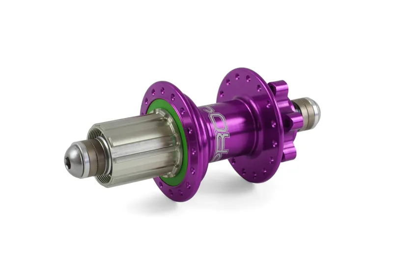 Hope Pro 4 Rear 32H 135mm 10mm Bolt-in Hub in Purple-1