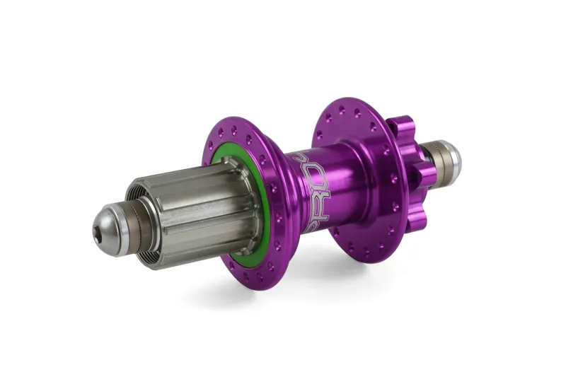 Hope Pro 4 Rear 32H 135mm 10mm Bolt-in Hub in Purple-2