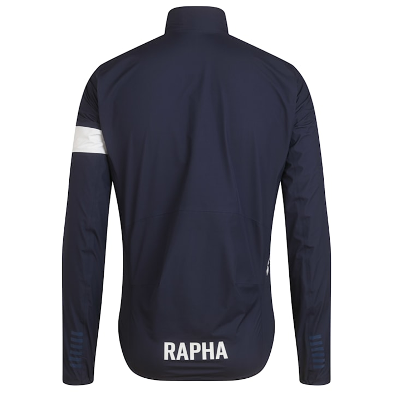 Rapha Pro Team GORE-TEX Rain Jacket - Dark Navy / White-1