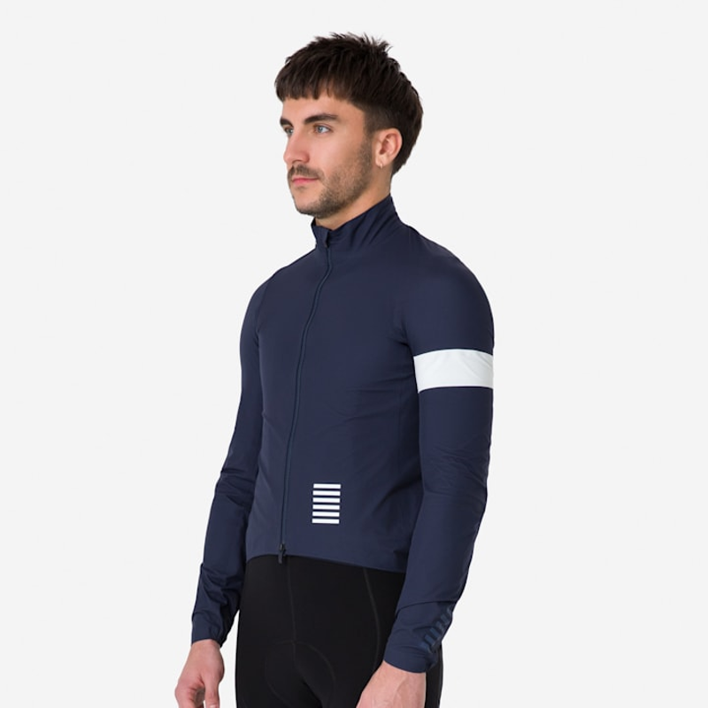 Rapha Pro Team GORE-TEX Rain Jacket - Dark Navy / White-3