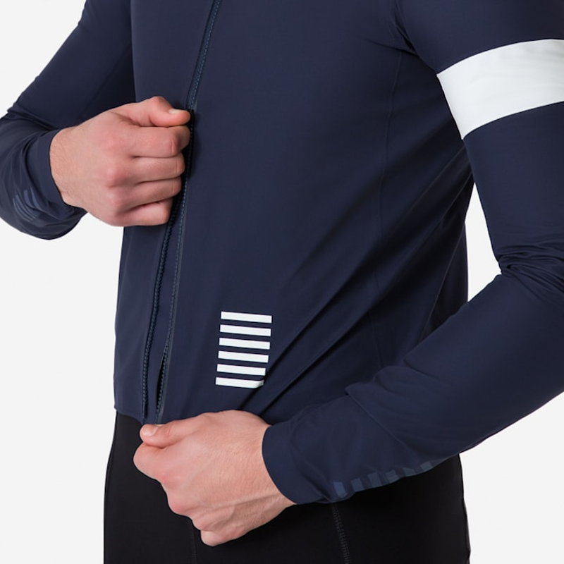 Rapha Pro Team GORE-TEX Rain Jacket - Dark Navy / White-4