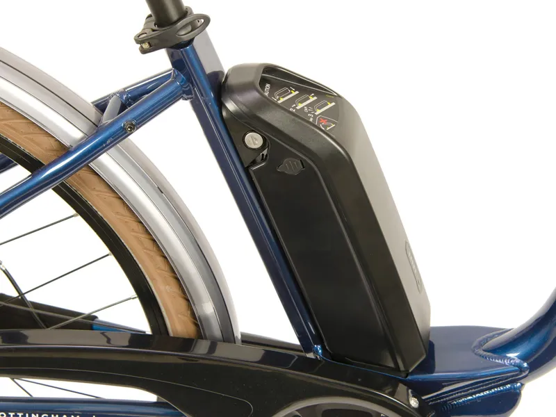 2022 Raleigh Array - Electric Hybrid Bike  - Silver / Blue Size 45-4