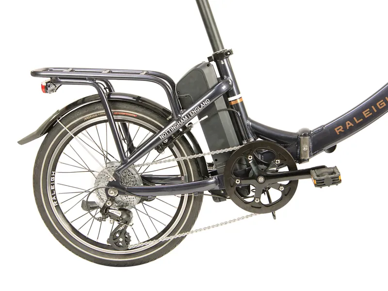 Raleigh Stow-E-Way - Folding Electric Bike - Dark Blue-9