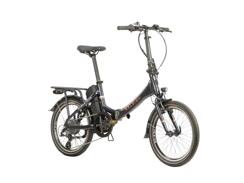 Raleigh Stow-E-Way - Folding Electric Bike - Dark Blue-1