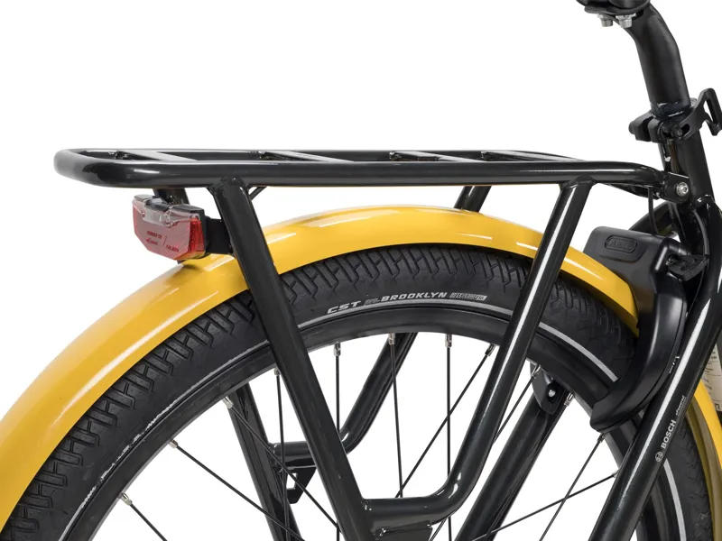 2023 Raleigh Stride 2 - Electric Cargo Bike - Black/Yellow-9