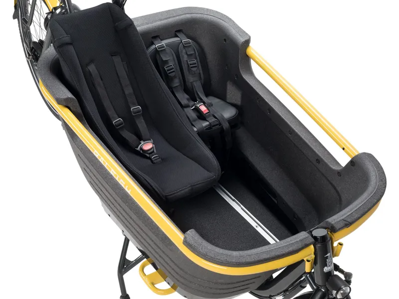 2023 Raleigh Stride 2 - Electric Cargo Bike - Black/Yellow-7