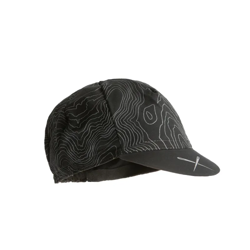 Restrap Yorkshire Contours Cycling Cap - Black