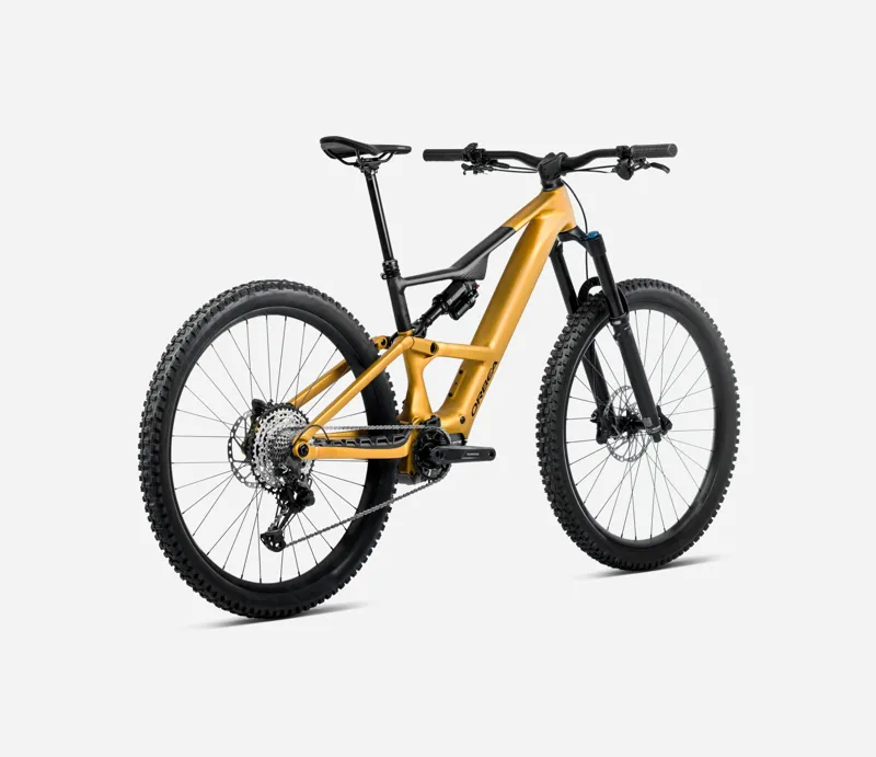 2025 Orbea Rise SL H20 - Electric Full Suspension Mountain Bike - Bumblebee Yellow / Black-3