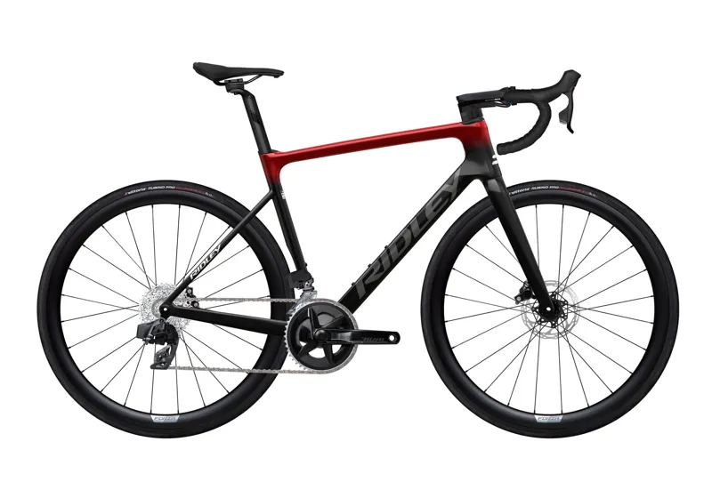 2025 Ridley Falcn - SRAM Rival AXS - Black / Red