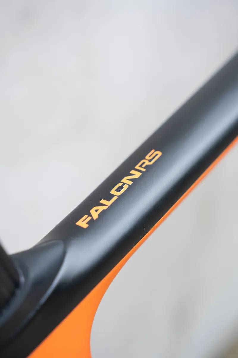 2025 Ridley Falcn RS Disc - Ultegra DI2 - Road Bike - Black / Red / Orange-5