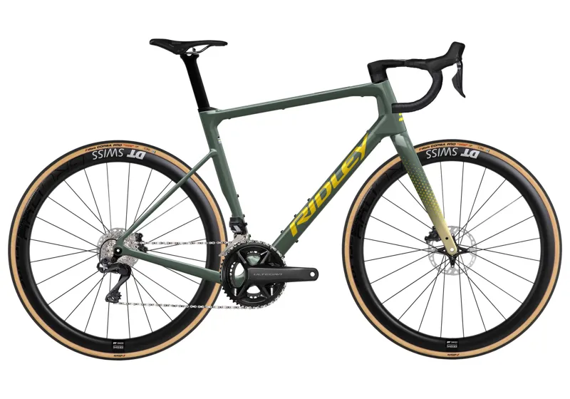2025 Ridley Grifn RS Ultegra DI2 - Road Bike -  Green Smoke