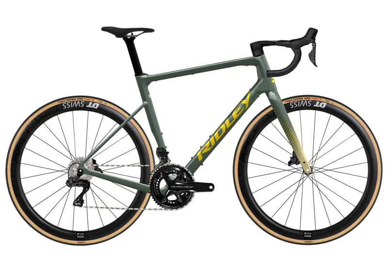2025 Ridley Grifn RS Dura Ace DI2 - Road Bike - Green Smoke