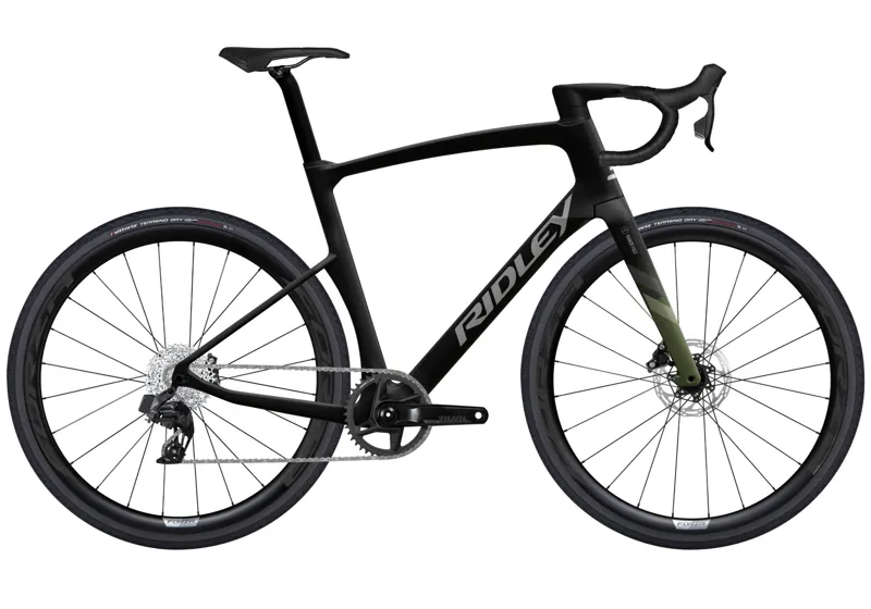 2025 Ridley Kanzo Fast SRAM RED XPLR - Gravel Bike - Black Metallic