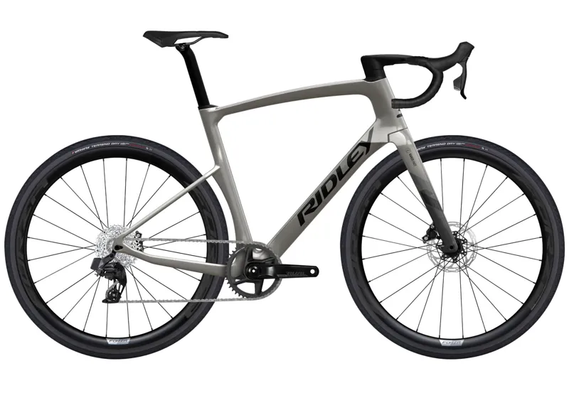 2025 Ridley Kanzo Fast SRAM RED XPLR - Gravel Bike - Empress Grey Metallic