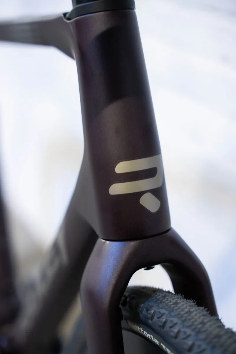 Ridley Grifn 105 DI2 2x12 Road Bike in Dark Plum-3