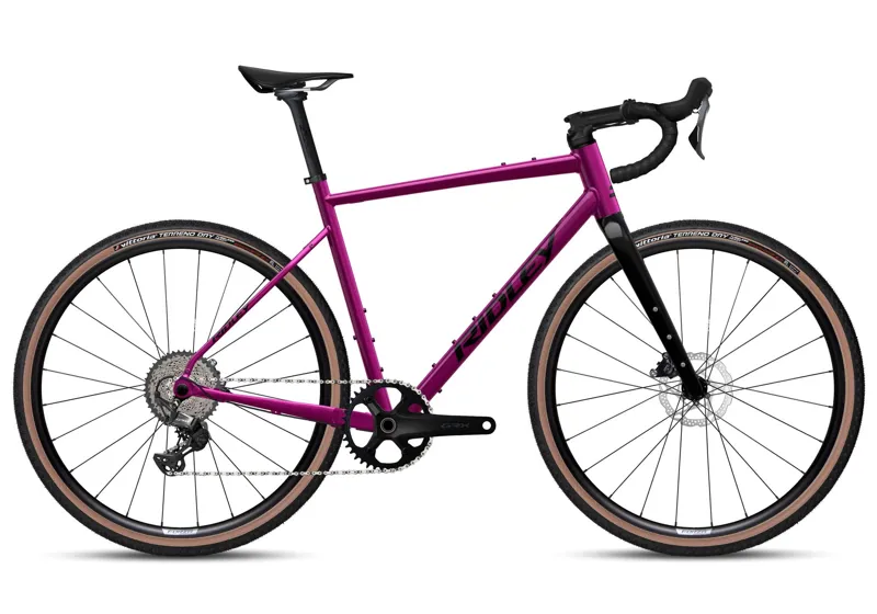 2025 Ridley Kanzo Adventure Aluminium GRX800 - Gravel Bike - Jazzberry Jam