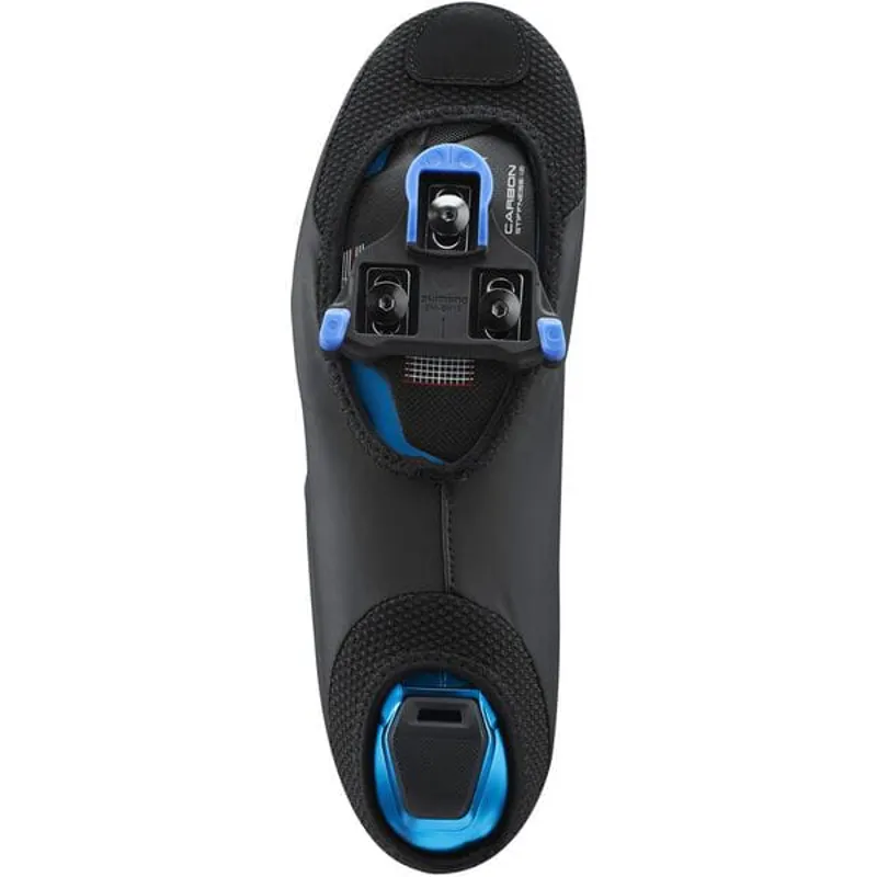SHIMANO Men's S-PHYRE Tall Shoe Cover Black-2