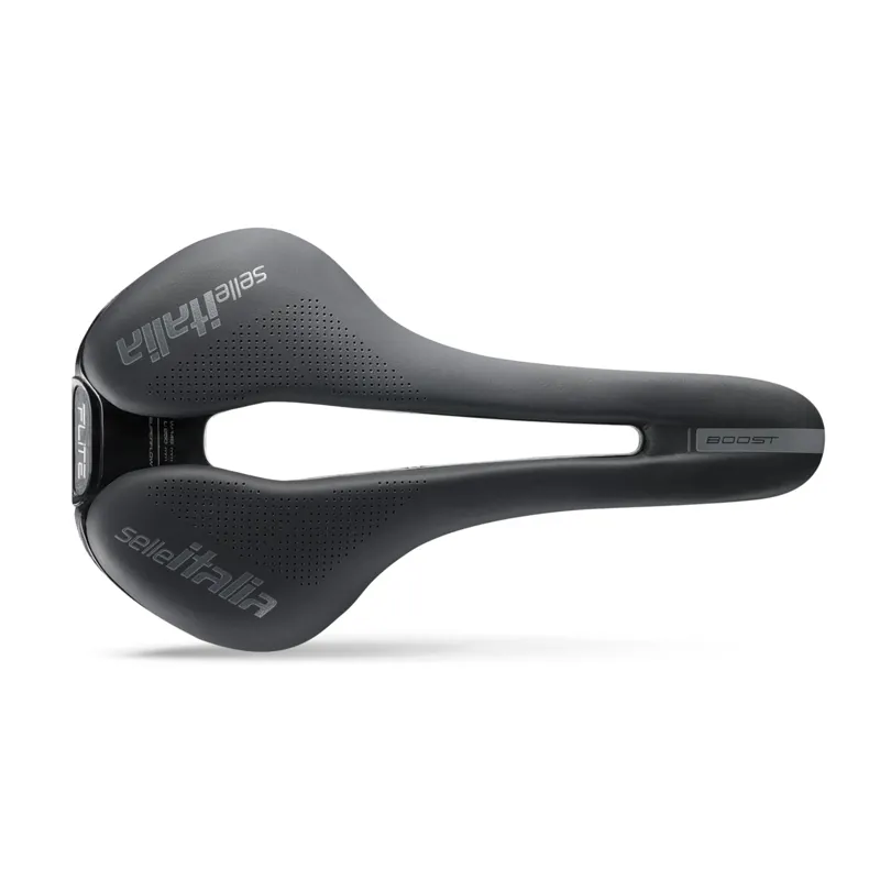 Selle Italia Flite Boost ti316 Superflow Saddle: BLACK