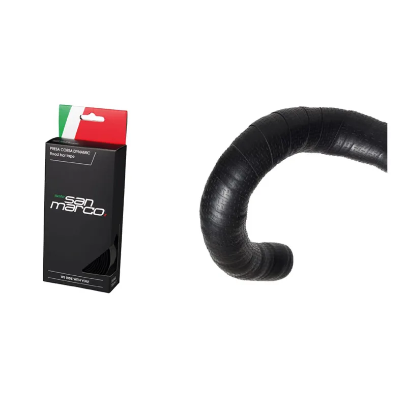 Selle San Marco Presa Corsa Dynamic Handlebar Tape in Black