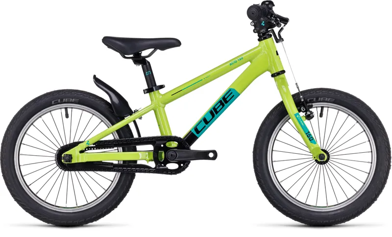 2024 Cube Cubie 160 RT Kid's Bike in Green/Black