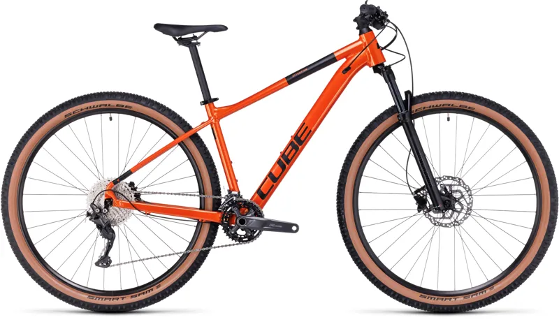 2023 Cube Attention - Mountain Bike - Fire Orange / Black