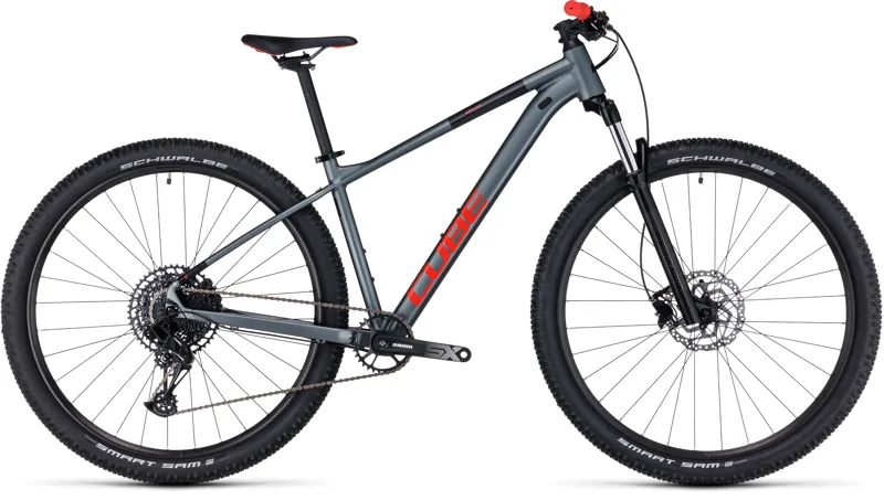 2023 Cube Analog Mountain Bike Flash Grey Red