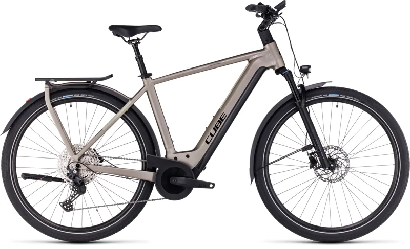2024 Cube Kathmandu Hybrid Pro 750 - Electric Hybrid Bike - Flash Stone